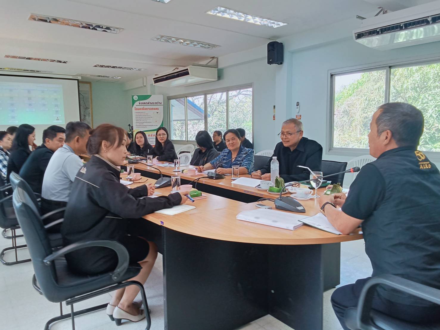 title - ส.ป.ก.อำนาจเจริญ “รายงานผลการดำเนินงานตามแผนงาน/โครงการของสำนักงานการปฏิรูปที่ดิน เพื่อเกษตรกรรม ประจำปีงบประมาณ พ.ศ. 2569 ” รอบที่ 1